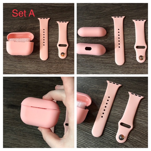 Pink AirPod Pro Case Sets - Picture 2 of 4
